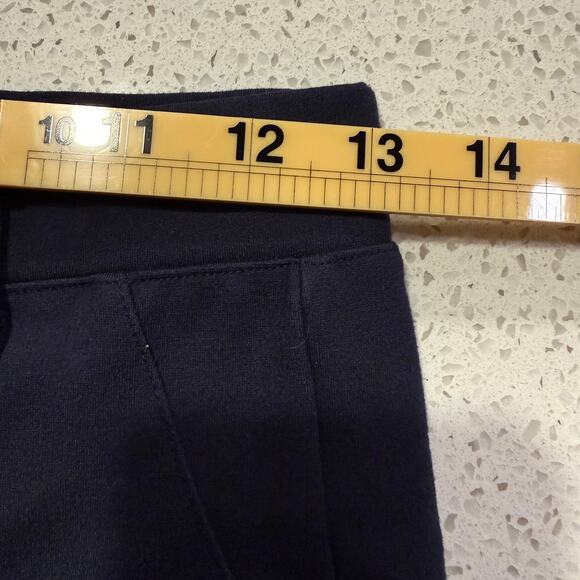 Quince Navy Blue Straight Leg Dress Pants Ultra Stretch Work Trousers Small - Picture 6 of 7
